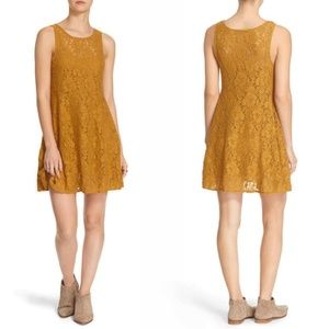 Miles of Lace Fit & Flare Floral Sleeveless Dress